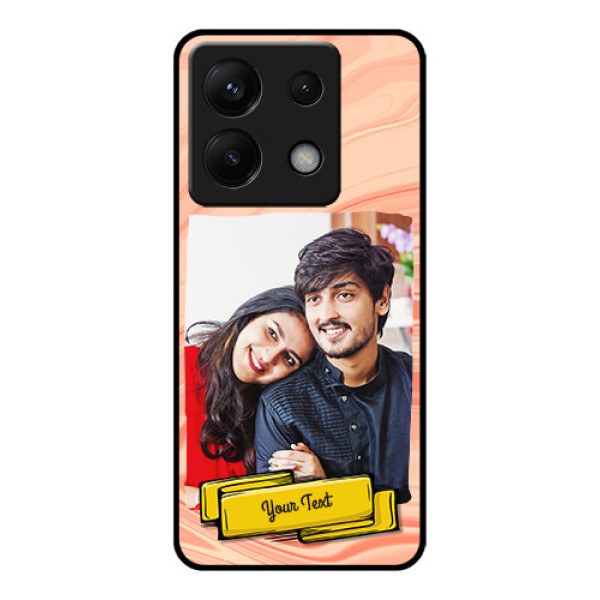 Xiaomi Redmi Note 13 Pro 5G Custom Glass Phone Case - Marble Texture Design Xiaomi Redmi Note 13 Pro 5G Custom Glass Phone Case - Marble Texture Design