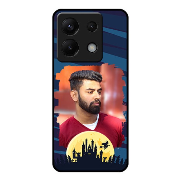 Xiaomi Redmi Note 13 Pro 5G Custom Glass Phone Case - Halloween Witch Design Xiaomi Redmi Note 13 Pro 5G Custom Glass Phone Case - Halloween Witch Design