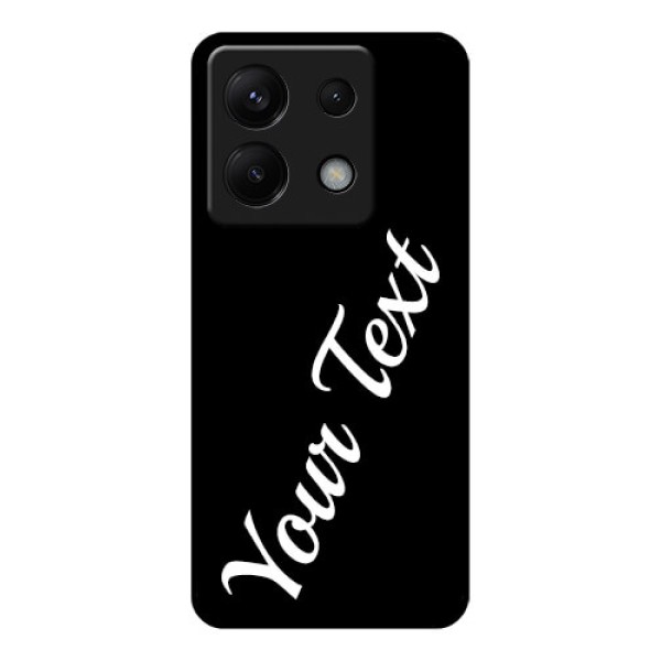 Xiaomi Redmi Note 13 Pro 5G Custom Glass Phone Case - With Your Name Design Xiaomi Redmi Note 13 Pro 5G Custom Glass Phone Case - With Your Name Design