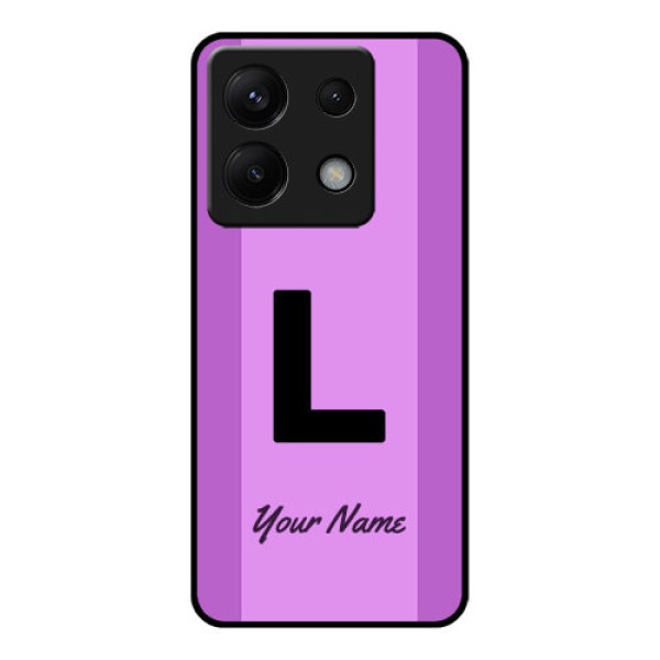 Xiaomi Redmi Note 13 Pro 5G Custom Glass Phone Case - Tricolor Custom Text Design Xiaomi Redmi Note 13 Pro 5G Custom Glass Phone Case - Tricolor Custom Text Design