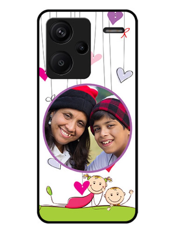 Custom Xiaomi Redmi Note 13 Pro Plus 5G Custom Glass Phone Case - Cute Kids Phone Case Design