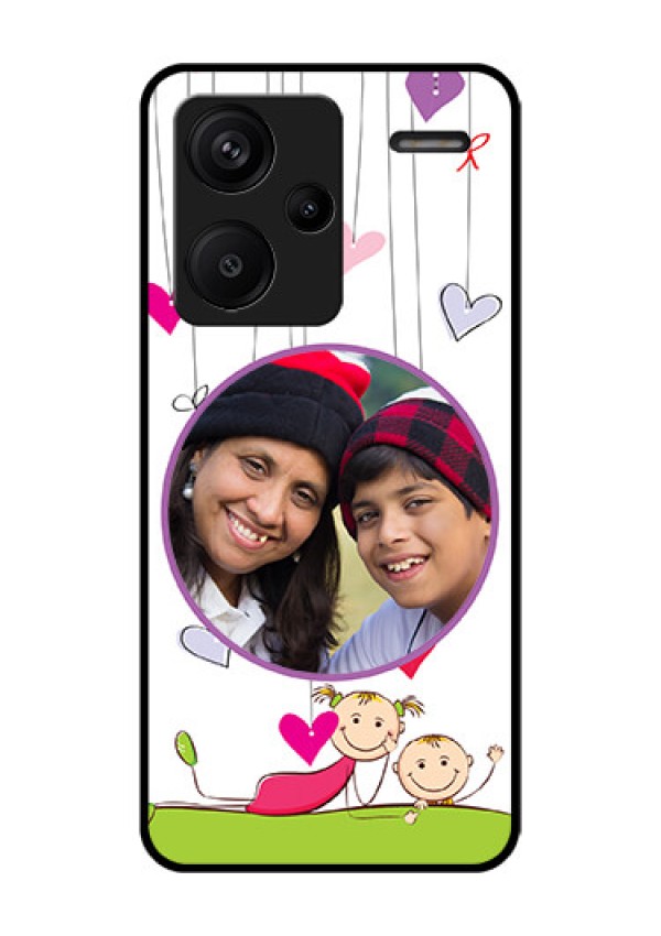 Xiaomi Redmi Note 13 Pro Plus 5G Custom Glass Phone Case - Cute Kids Phone Case Design