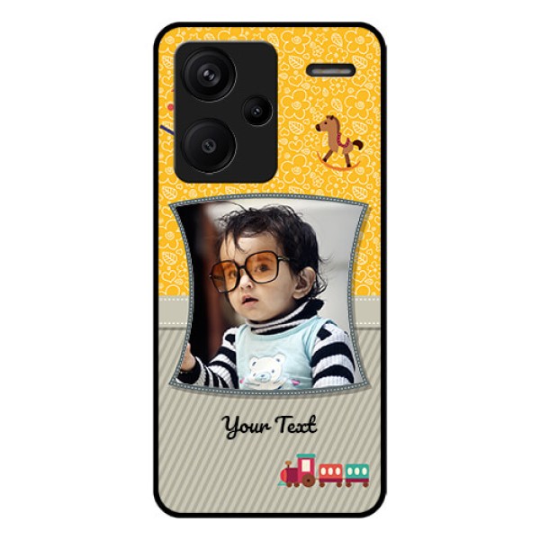 Xiaomi Redmi Note 13 Pro Plus 5G Custom Glass Phone Case - Baby Picture Upload Design Xiaomi Redmi Note 13 Pro Plus 5G Custom Glass Phone Case - Baby Picture Upload Design