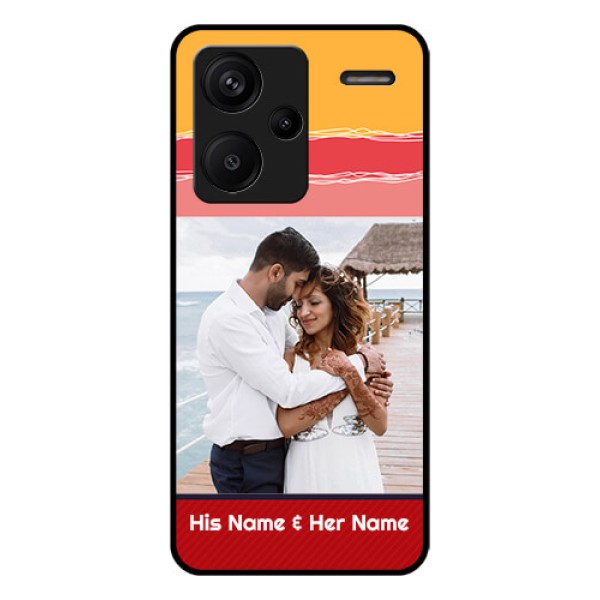 Xiaomi Redmi Note 13 Pro Plus 5G Custom Glass Phone Case - Colorful Case Design Xiaomi Redmi Note 13 Pro Plus 5G Custom Glass Phone Case - Colorful Case Design