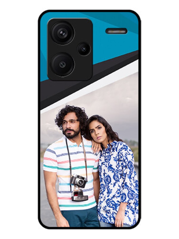 Custom Xiaomi Redmi Note 13 Pro Plus 5G Custom Glass Phone Case - Simple Pattern Photo Upload Design
