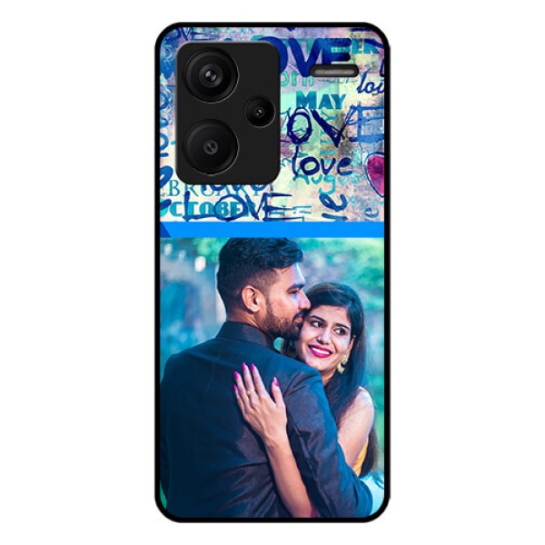Xiaomi Redmi Note 13 Pro Plus 5G Custom Glass Phone Case - Colorful Love Design Xiaomi Redmi Note 13 Pro Plus 5G Custom Glass Phone Case - Colorful Love Design