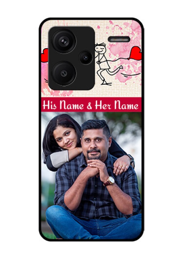Xiaomi Redmi Note 13 Pro Plus 5G Custom Glass Phone Case - You And Me Case Design