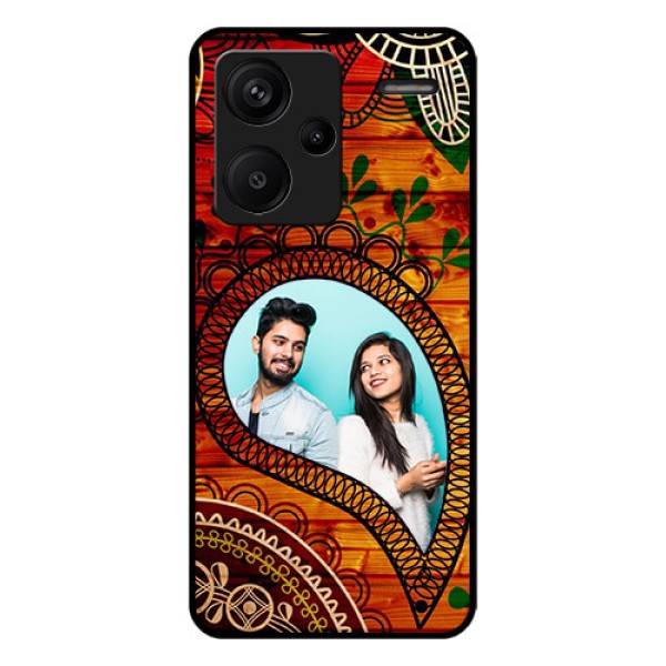 Xiaomi Redmi Note 13 Pro Plus 5G Custom Glass Phone Case - Abstract Colorful Design