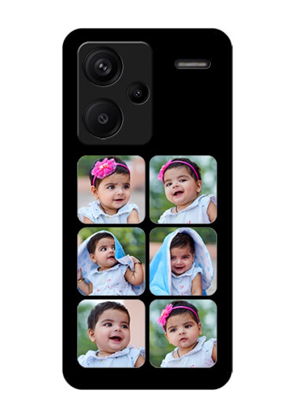 Xiaomi Redmi Note 13 Pro Plus 5G Custom Glass Phone Case - Multiple Pictures Design