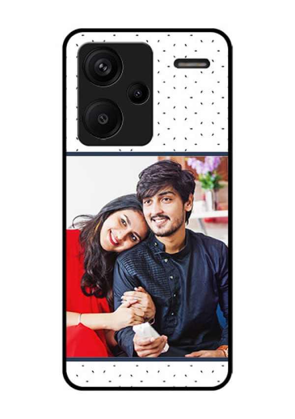 Xiaomi Redmi Note 13 Pro Plus 5G Custom Glass Phone Case - Premium Dot Design