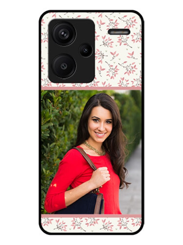 Custom Xiaomi Redmi Note 13 Pro Plus 5G Custom Glass Phone Case - Stunning Floral Design