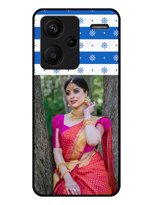 Custom Xiaomi Redmi Note 13 Pro Plus 5G Custom Glass Phone Case - Snow Pattern Design