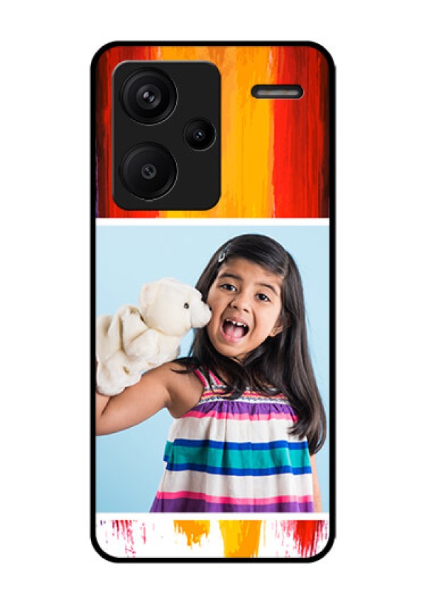 Xiaomi Redmi Note 13 Pro Plus 5G Custom Glass Phone Case - Multi Color Design