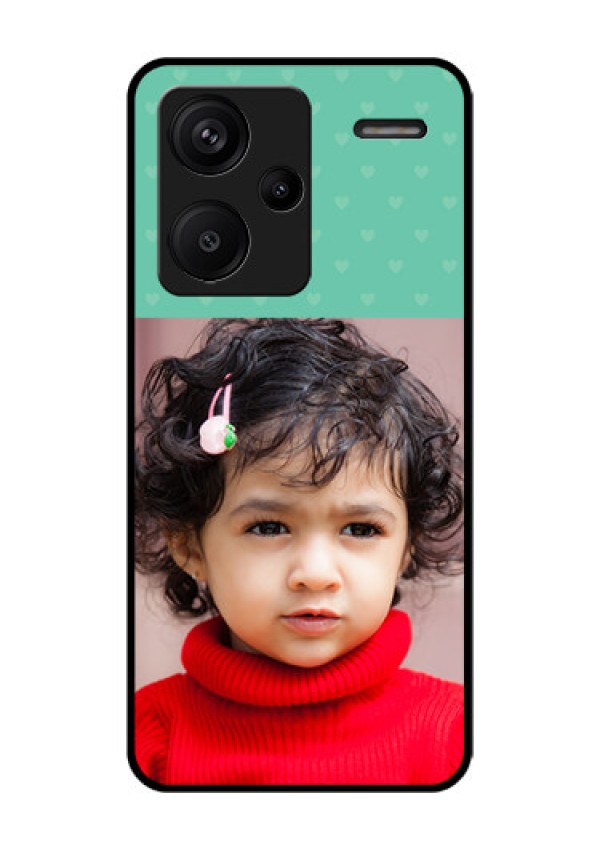 Xiaomi Redmi Note 13 Pro Plus 5G Custom Glass Phone Case - Lovers Picture Design