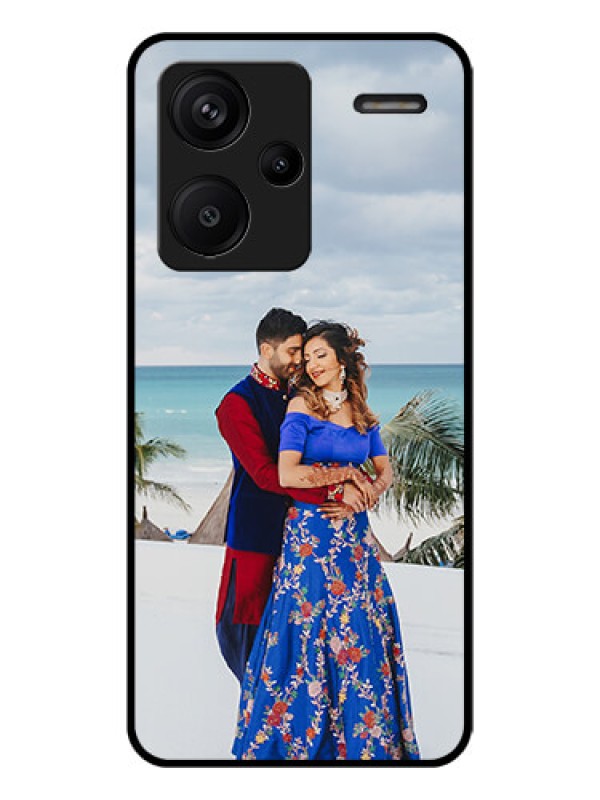 Custom Xiaomi Redmi Note 13 Pro Plus 5G Custom Glass Phone Case - Upload Full Picture Design