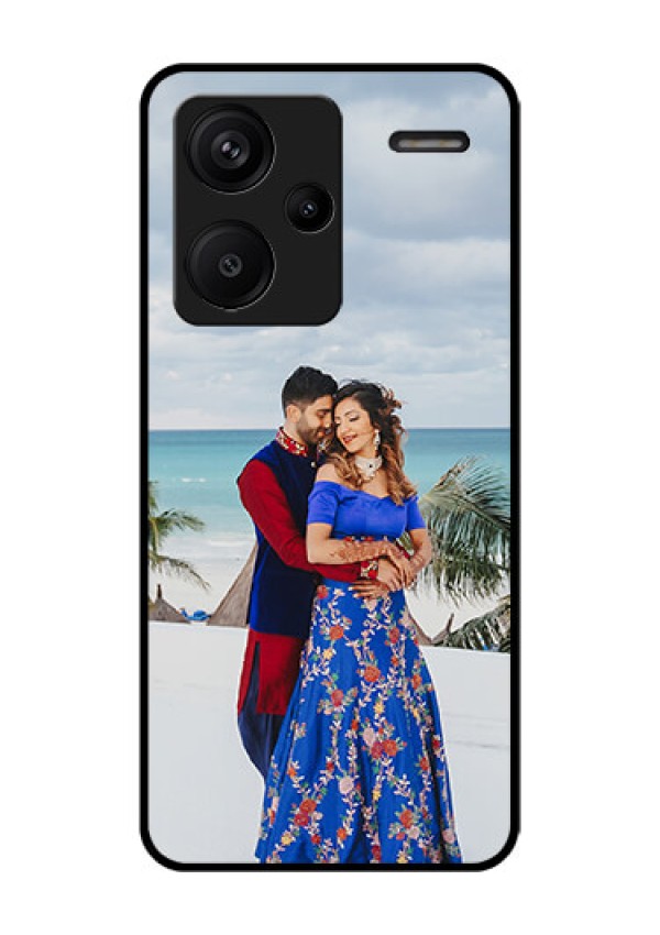 Xiaomi Redmi Note 13 Pro Plus 5G Custom Glass Phone Case - Upload Full Picture Design