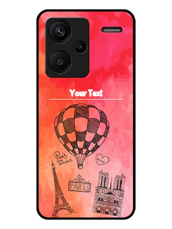 Custom Xiaomi Redmi Note 13 Pro Plus 5G Custom Glass Phone Case - Paris Theme Design