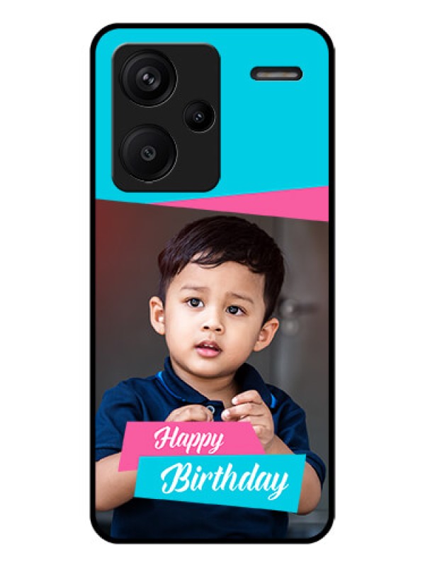 Custom Xiaomi Redmi Note 13 Pro Plus 5G Custom Glass Phone Case - Image Holder With 2 Color Design