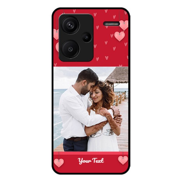 Xiaomi Redmi Note 13 Pro Plus 5G Custom Glass Phone Case - Valentines Day Design