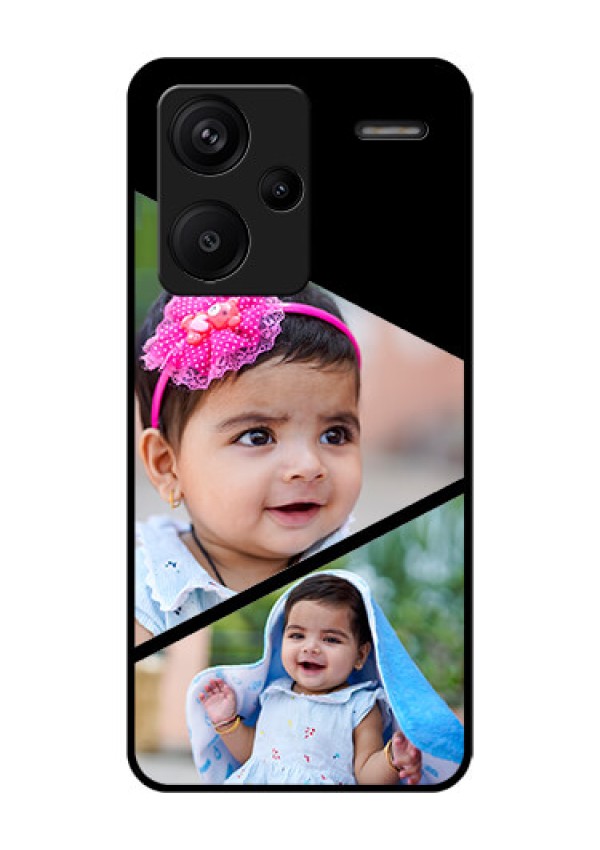 Xiaomi Redmi Note 13 Pro Plus 5G Custom Glass Phone Case - Semi Cut Design