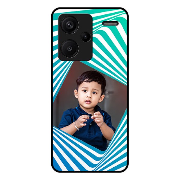 Xiaomi Redmi Note 13 Pro Plus 5G Custom Glass Phone Case - Abstract Spiral Design Xiaomi Redmi Note 13 Pro Plus 5G Custom Glass Phone Case - Abstract Spiral Design