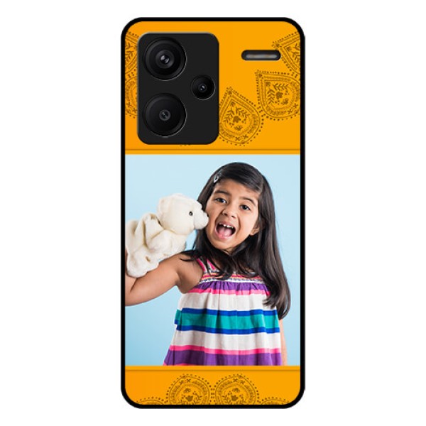 Xiaomi Redmi Note 13 Pro Plus 5G Custom Glass Phone Case - Photo Wedding Design