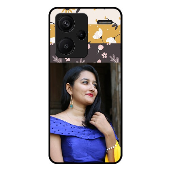 Xiaomi Redmi Note 13 Pro Plus 5G Custom Glass Phone Case - Stylish Floral Design Xiaomi Redmi Note 13 Pro Plus 5G Custom Glass Phone Case - Stylish Floral Design