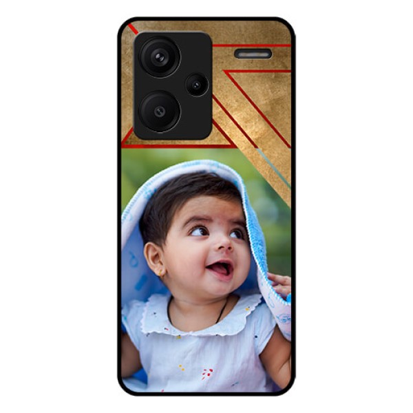 Xiaomi Redmi Note 13 Pro Plus 5G Custom Glass Phone Case - Gradient Abstract Texture Design Xiaomi Redmi Note 13 Pro Plus 5G Custom Glass Phone Case - Gradient Abstract Texture Design