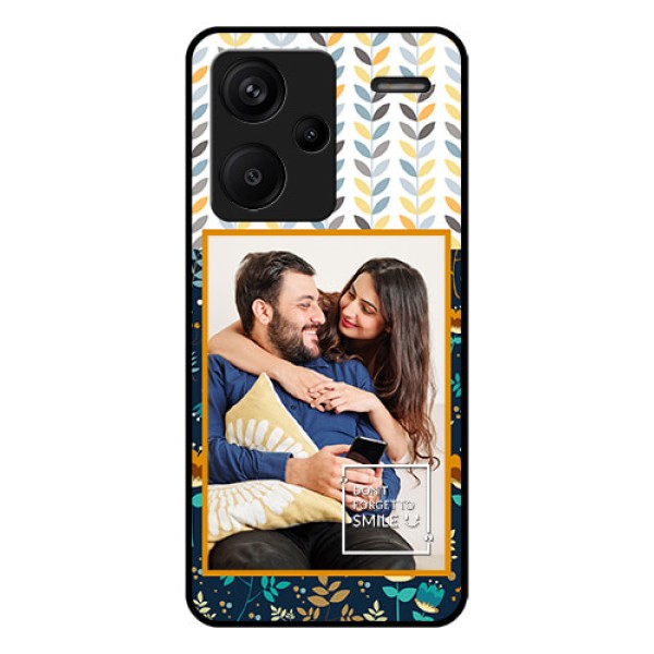 Xiaomi Redmi Note 13 Pro Plus 5G Custom Glass Phone Case - Pattern Design