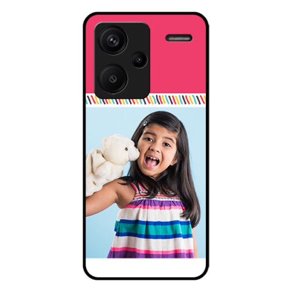 Xiaomi Redmi Note 13 Pro Plus 5G Custom Glass Phone Case - Line Art Design Xiaomi Redmi Note 13 Pro Plus 5G Custom Glass Phone Case - Line Art Design