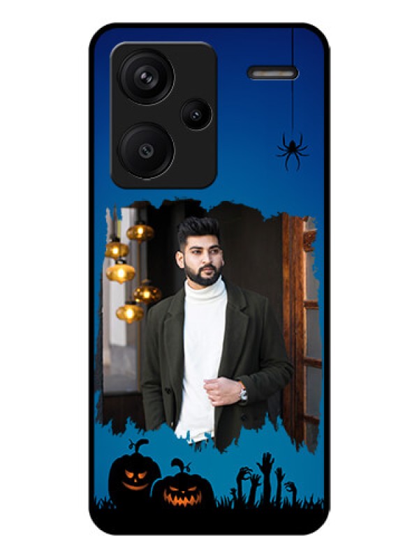 Custom Xiaomi Redmi Note 13 Pro Plus 5G Custom Glass Phone Case - With Pro Halloween Design