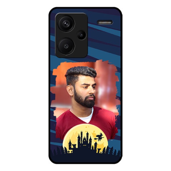 Xiaomi Redmi Note 13 Pro Plus 5G Custom Glass Phone Case - Halloween Witch Design Xiaomi Redmi Note 13 Pro Plus 5G Custom Glass Phone Case - Halloween Witch Design