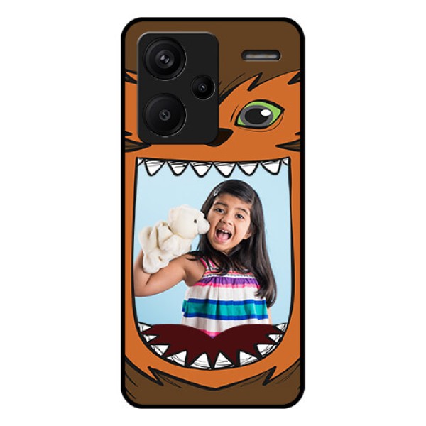 Xiaomi Redmi Note 13 Pro Plus 5G Custom Glass Phone Case - Owl Monster Back Case Design Xiaomi Redmi Note 13 Pro Plus 5G Custom Glass Phone Case - Owl Monster Back Case Design