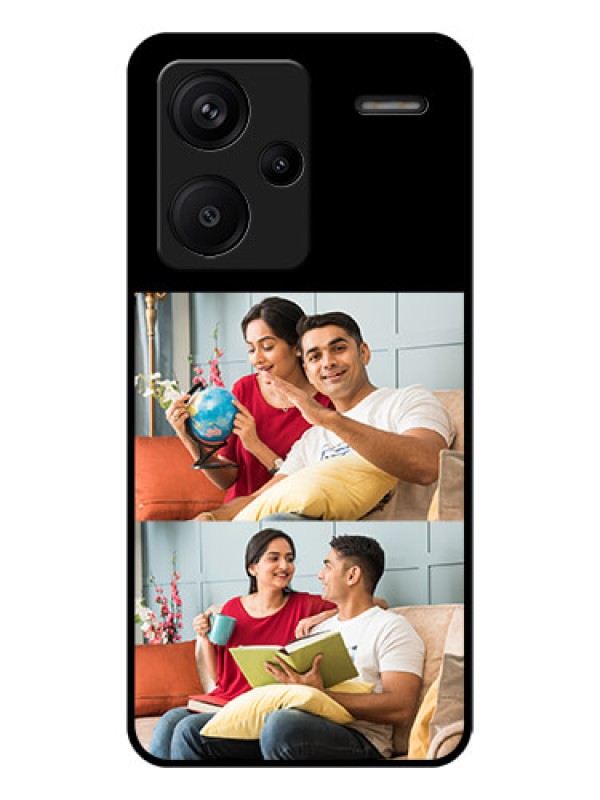 Custom Xiaomi Redmi Note 13 Pro Plus 5G Custom Glass Phone Case - 2 Images Design