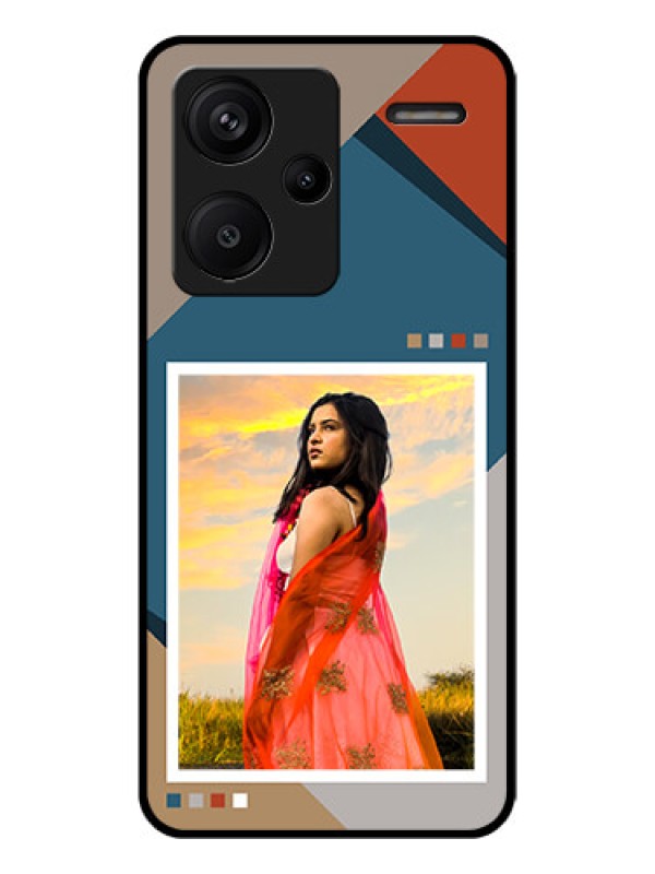 Custom Xiaomi Redmi Note 13 Pro Plus 5G Custom Glass Phone Case - Retro Color Pallet Design