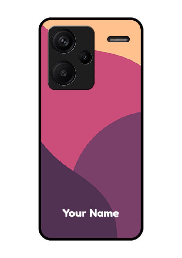 Xiaomi Redmi Note 13 Pro Plus 5G Custom Glass Phone Case - Mixed Multi - Colour Abstract Art Design