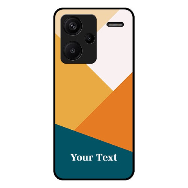 Xiaomi Redmi Note 13 Pro Plus 5G Custom Glass Phone Case - Stacked Multi - Colour Design Xiaomi Redmi Note 13 Pro Plus 5G Custom Glass Phone Case - Stacked Multi - Colour Design