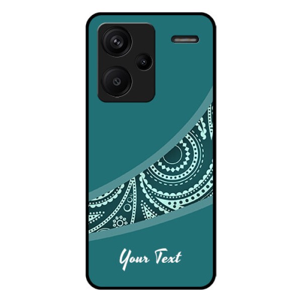 Xiaomi Redmi Note 13 Pro Plus 5G Custom Glass Phone Case - Semi Visible Floral Design Xiaomi Redmi Note 13 Pro Plus 5G Custom Glass Phone Case - Semi Visible Floral Design