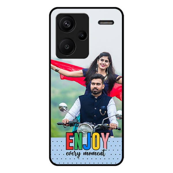 Xiaomi Redmi Note 13 Pro Plus 5G Custom Glass Phone Case - Enjoy Every Moment Design Xiaomi Redmi Note 13 Pro Plus 5G Custom Glass Phone Case - Enjoy Every Moment Design