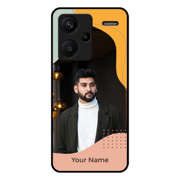 Xiaomi Redmi Note 13 Pro Plus 5G Custom Glass Phone Case - Tri - Coloured Overlay Design Xiaomi Redmi Note 13 Pro Plus 5G Custom Glass Phone Case - Tri - Coloured Overlay Design