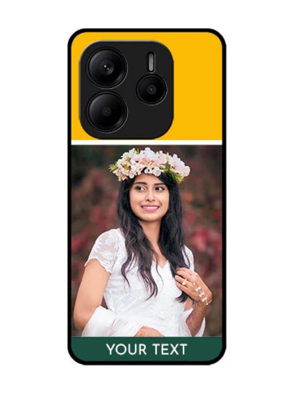 Custom Redmi Note 14 5G Custom Glass Phone CaseLove You Design