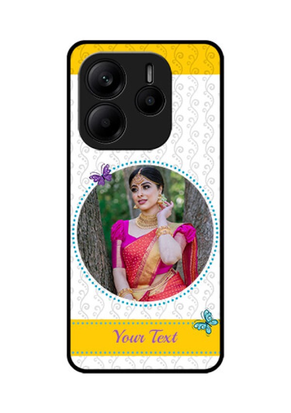 Redmi Note 14 5G Custom Glass Phone CaseGirls Premium Case Design
