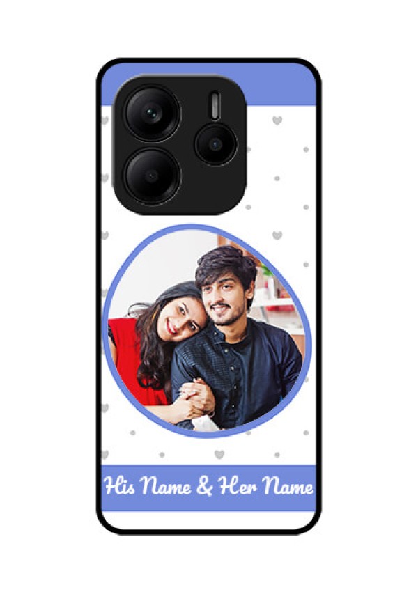 Redmi Note 14 5G Custom Glass Phone CasePremium Mobile Case Design