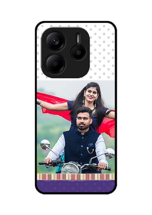 Redmi Note 14 5G Custom Glass Phone CaseCute Family Design