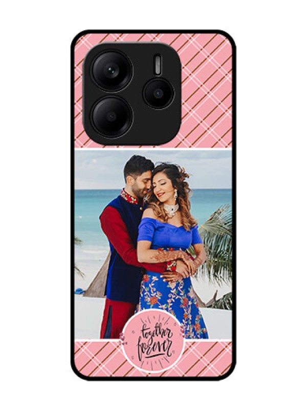 Custom Redmi Note 14 5G Custom Glass Phone CaseTogether Forever Design