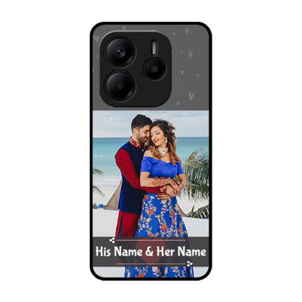 Redmi Note 14 5G Custom Glass Phone CaseBuy Love Design With Photo Online Redmi Note 14 5G Custom Glass Phone CaseBuy Love Design With Photo Online