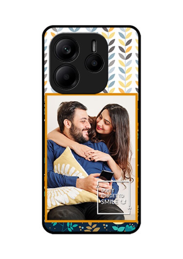 Redmi Note 14 5G Custom Glass Phone CasePattern Design