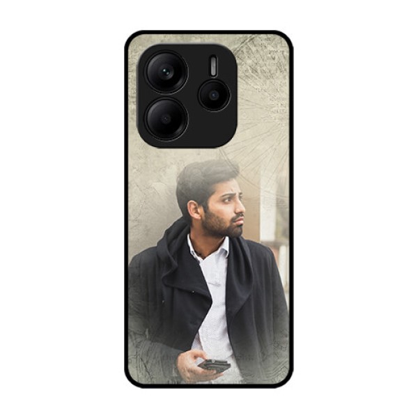 Redmi Note 14 5G Custom Glass Phone CaseWith Vintage Design