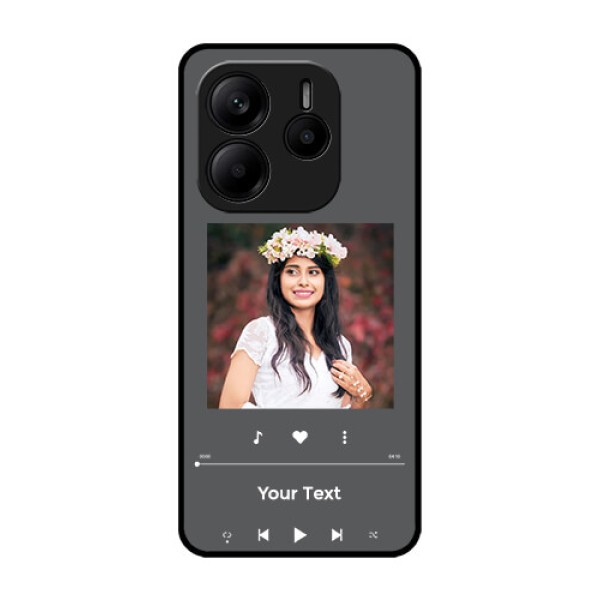 Redmi Note 14 5G Custom Glass Phone CasePlay The Music Design