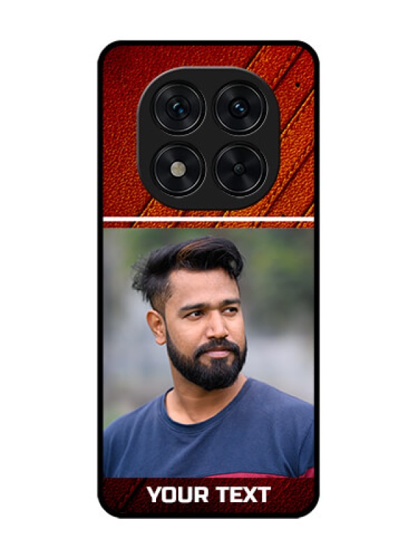 Custom Redmi Note 14 Pro 5G Custom Glass Phone CaseLeather Phone Case Design